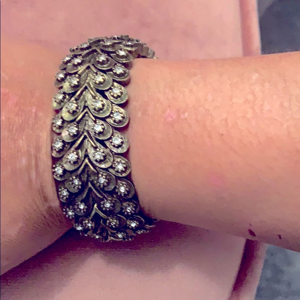 Modern Deco Stretch Bracelet